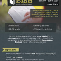 Biblická internetová škola Brno 2026/27